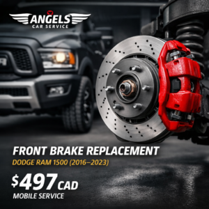 Dodge Ram Brake Replacement Vaughan – Mobile Service $497