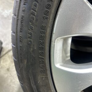Mercedes-Benz OEM 18” Wheels with Like-New Tires – 245/45R18